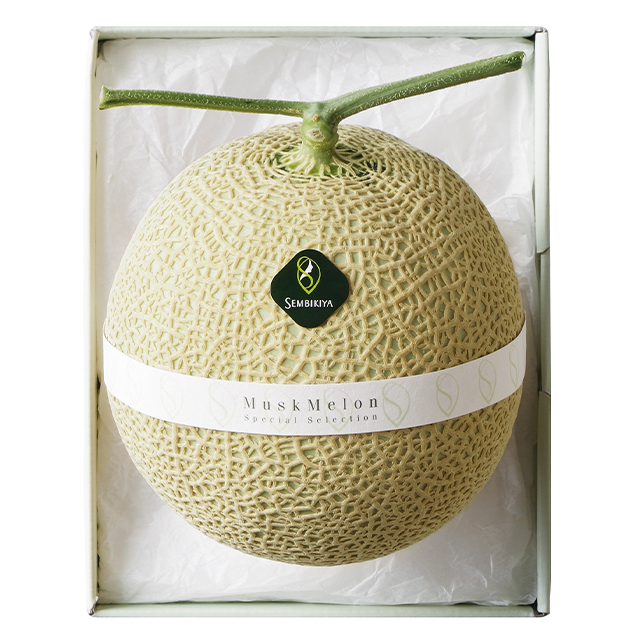 マスクメロン （約1.3 kg）　化粧箱入