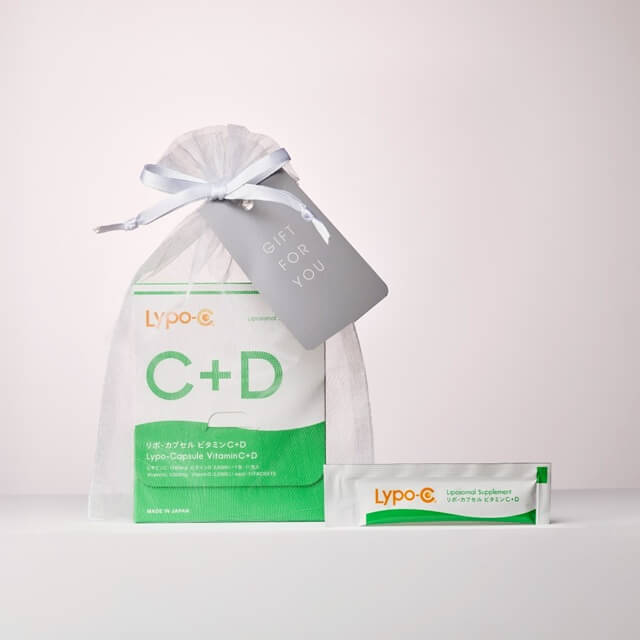 Lypo-C Vitamin C+D(11包入)+オーガンジー巾着