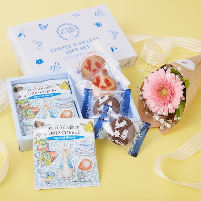 ピーターラビット お花とスイーツのセット