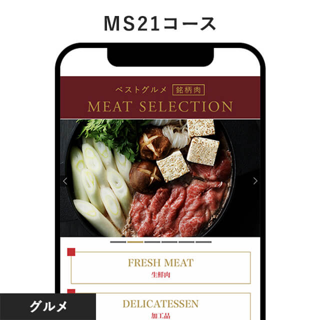 ベストグルメ～銘柄肉～ MEAT SELECTION e-order gift ＜MS21＞