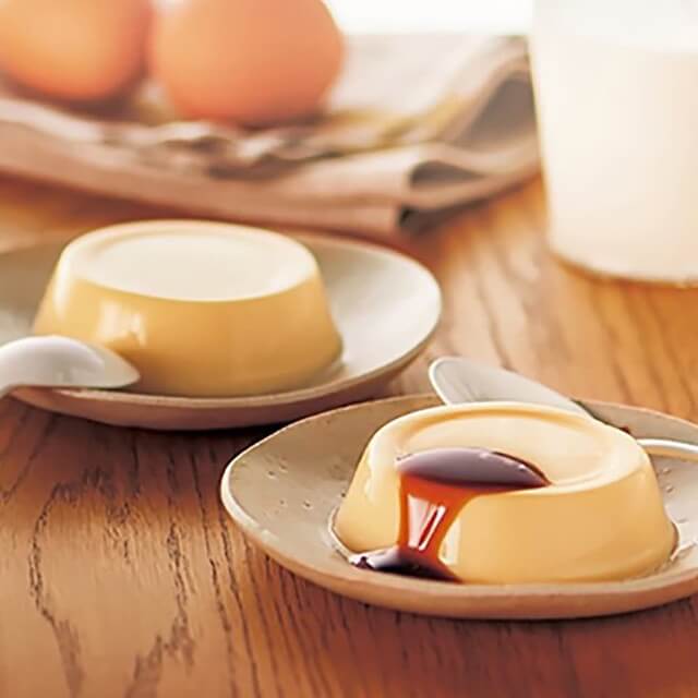 秋川牧園の卵でつくったたまご村プリン４個