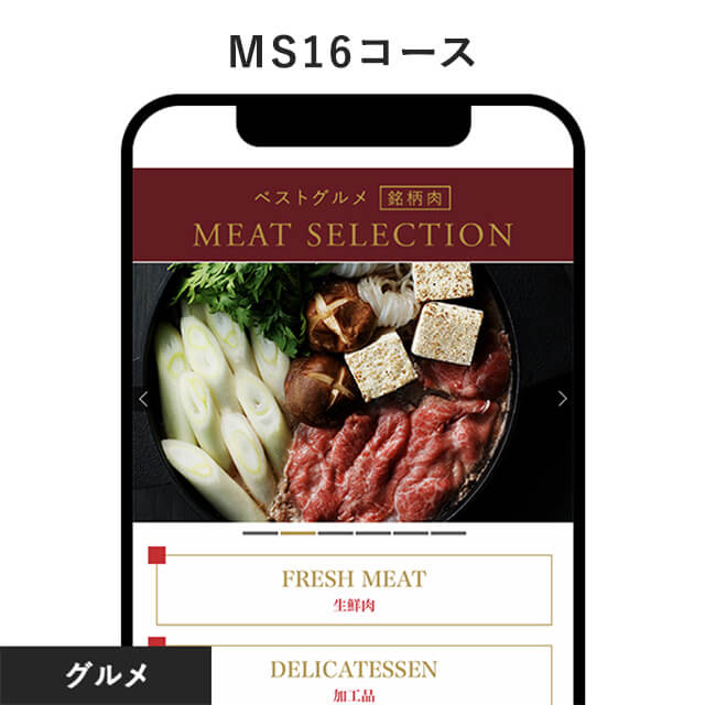 ベストグルメ～銘柄肉～ MEAT SELECTION e-order gift ＜MS16＞