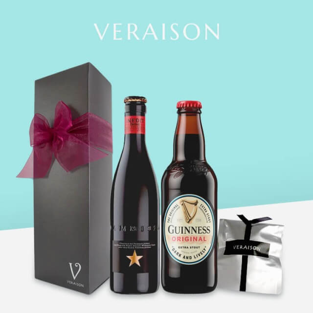 ビール ギフト ギネス エクストラスタウト 330 ml イネディット ビール330 岡山レーズン リボン化粧箱