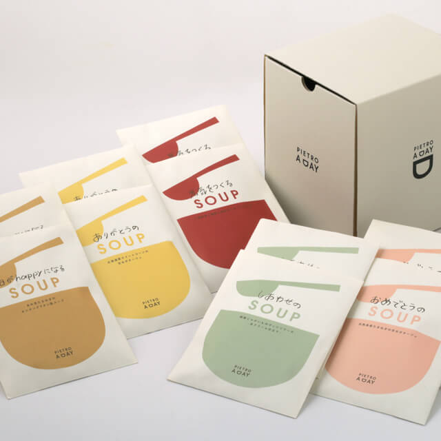 【ピエトロ】感謝の気持ちを贈るスープギフト