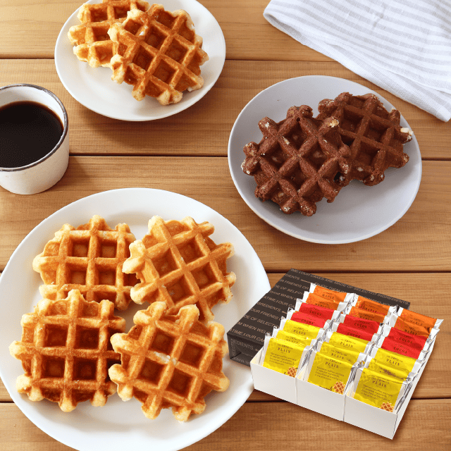 ワッフル 入ギフト(プレーン・ココア・メープル）