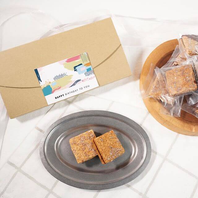 バスクチーズクッキー（ショコラ）８個入り＜HAPPY BIRTHDAY シール付＞　BLOCK BLOCK TOKYO 