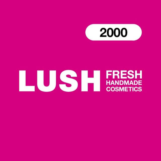 LUSHギフトカード 2,000円