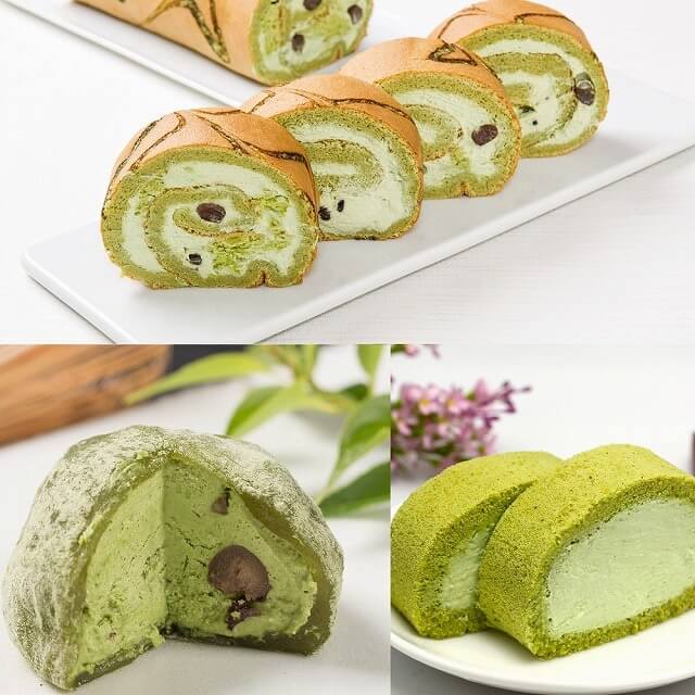 「新杵堂」 抹茶スイーツ食べ比べセット