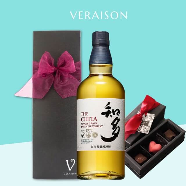 ウイスキー ギフト 知多 700 ml 1本 チョコ3コ リボン化粧箱